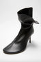 acne studios leather ankle boots