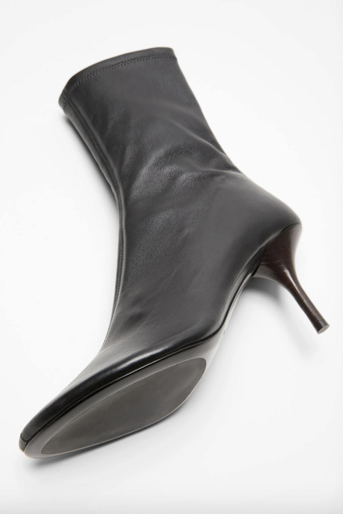 acne studios leather ankle boots