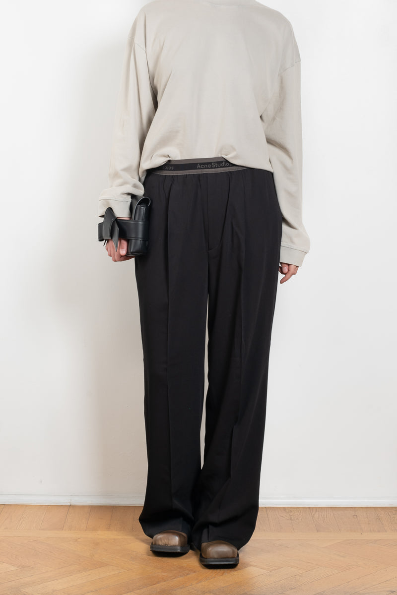 ACNE STUDIOS Logo Tape Trouser 1265 I ICON