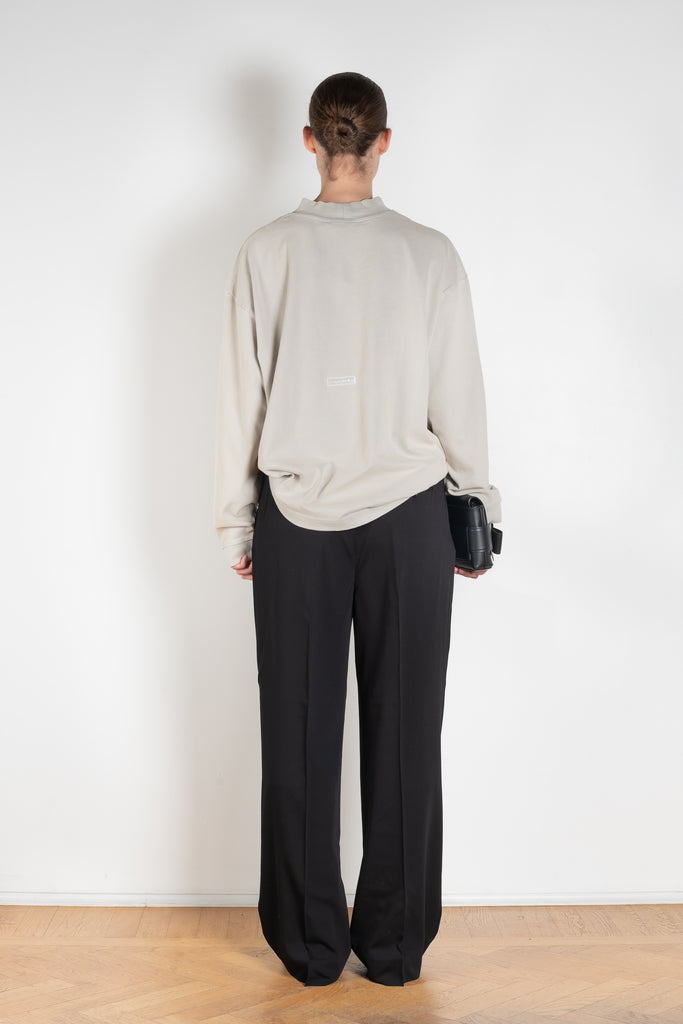 The Logo Tape Trouser 1265 by Acne Studios&nbsp;are crafted from a twill wool blendThe Logo Tape Trouser 1265 by Acne Studios&nbsp;are crafted from a twill wool blend