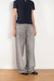 The Loose fit trousers by Acne Studios are fleece melange cotton joggers with a garment dyed finish and leather logo patch at the back