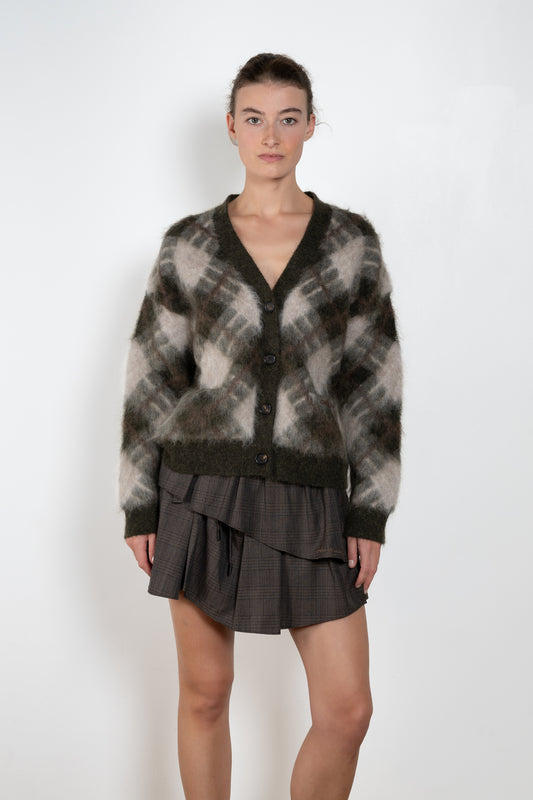 Acne Studios Mohair Vneck Cardigan