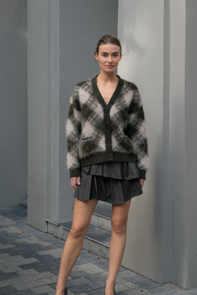 Acne Studios Mohair Vneck Cardigan