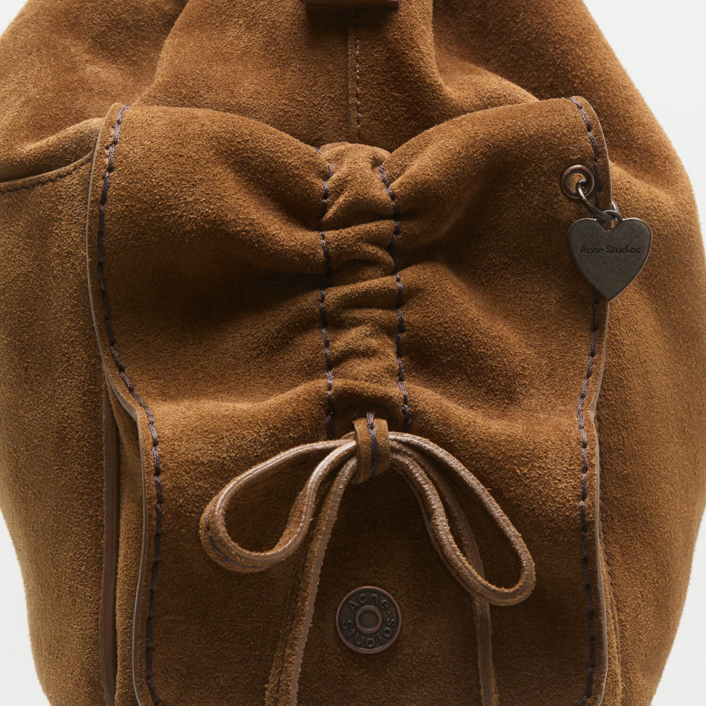 acne studios multi pocket bucket bag