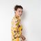 The Printed Dress by Acne Studios is a long sleeve shirt dress crafted in a fluid jersey adorned with a season flower print