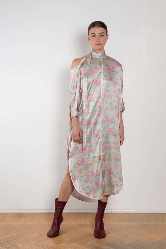 Acne Studios Satin Tunic Dress