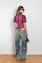 acne studios sheer bow blouse