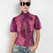 acne studios sheer bow blouse