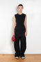 The Short Sleeve Dress by Acne Studios is a tailored dress made from a wool blend, detailed with darts along the waist