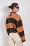 Striped Polo Sweater