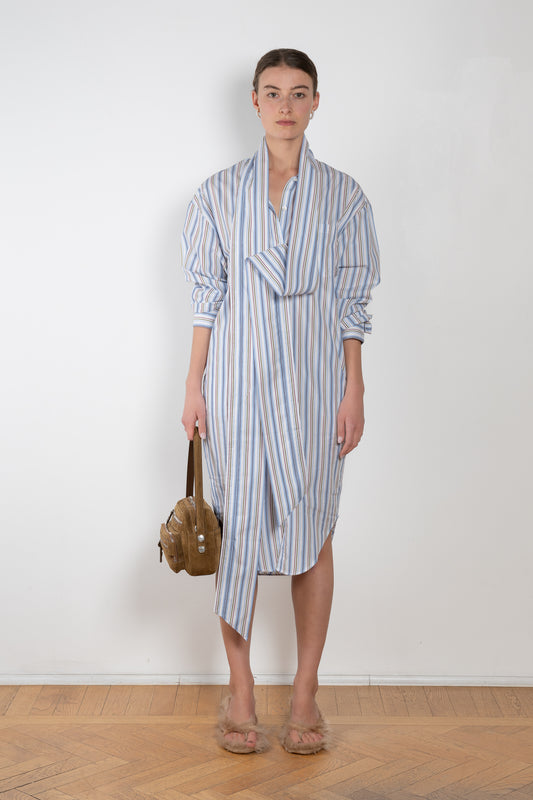 Acne Studios Striped Shirt dress