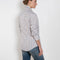 Acne studios striped shirt with scarf