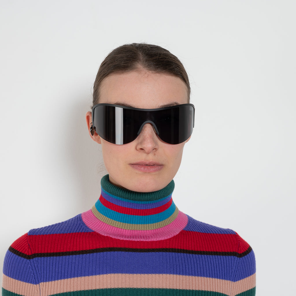 AcneStudios Striped Wool Turtleneck
