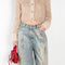 The Super Baggy Jeans 2023 by Acne Studios are cut to a super baggy fit with a mid waist, super wide leg and long length