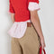 acne studios tailored satin trouser beige