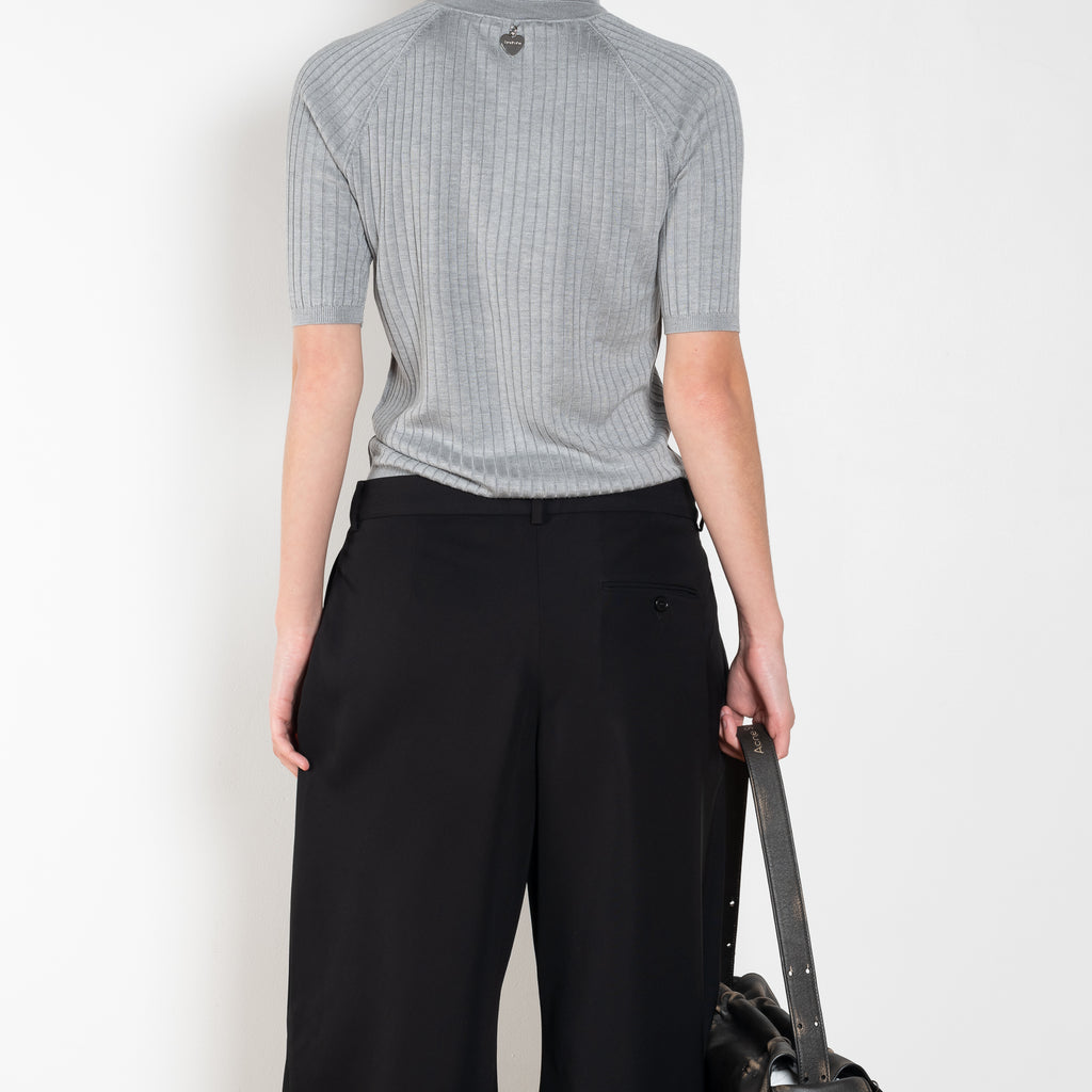 The Tailored Trouser by Acne Studios are crafted from a dense sartorial fabric with a curved drape leg