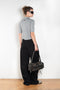 The Tailored Trouser by Acne Studios are crafted from a dense sartorial fabric with a curved drape leg