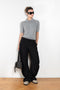 The Tailored Trouser by Acne Studios are crafted from a dense sartorial fabric with a curved drape leg