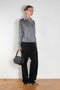 acne studios tailored trouser black wool