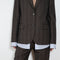 Acne Studios Tailored Wool Check Trousers