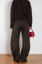 acne studios tailored wool trouser black