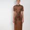 Acne Studios Trompe L Oeil Suede Dres