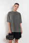 The Tshirt Dress by Acne Studios is a short-sleeve T-shirt dress featuring a layered construction