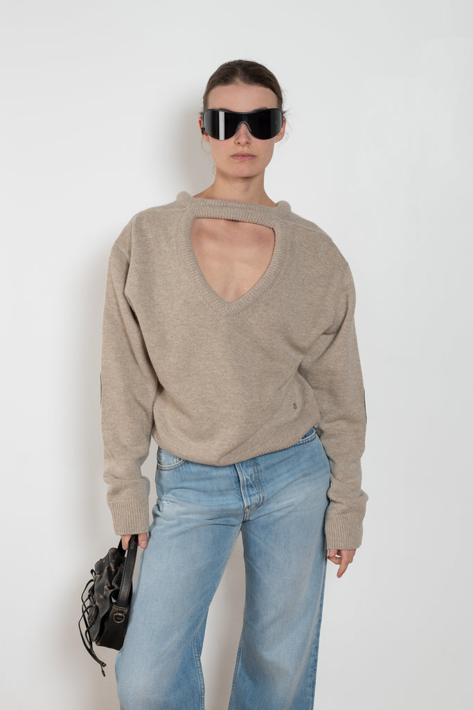 AcneStudios Wool Knit With Cut-Out