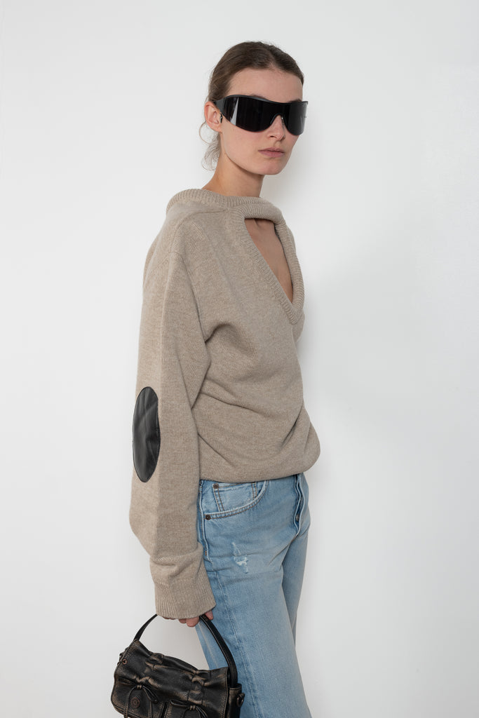 AcneStudios Wool Knit With Cut-Out