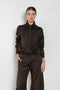 acne studios wool tie shirt