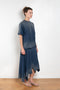 The Deconstructed Tshirtdress by Acne studios is a layered dress with a deconstructed tshirt skirt part
