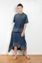 The Deconstructed Tshirtdress by Acne studios is a layered dress with a deconstructed tshirt skirt part