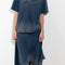 The Deconstructed Tshirtdress by Acne studios is a layered dress with a deconstructed tshirt skirt part