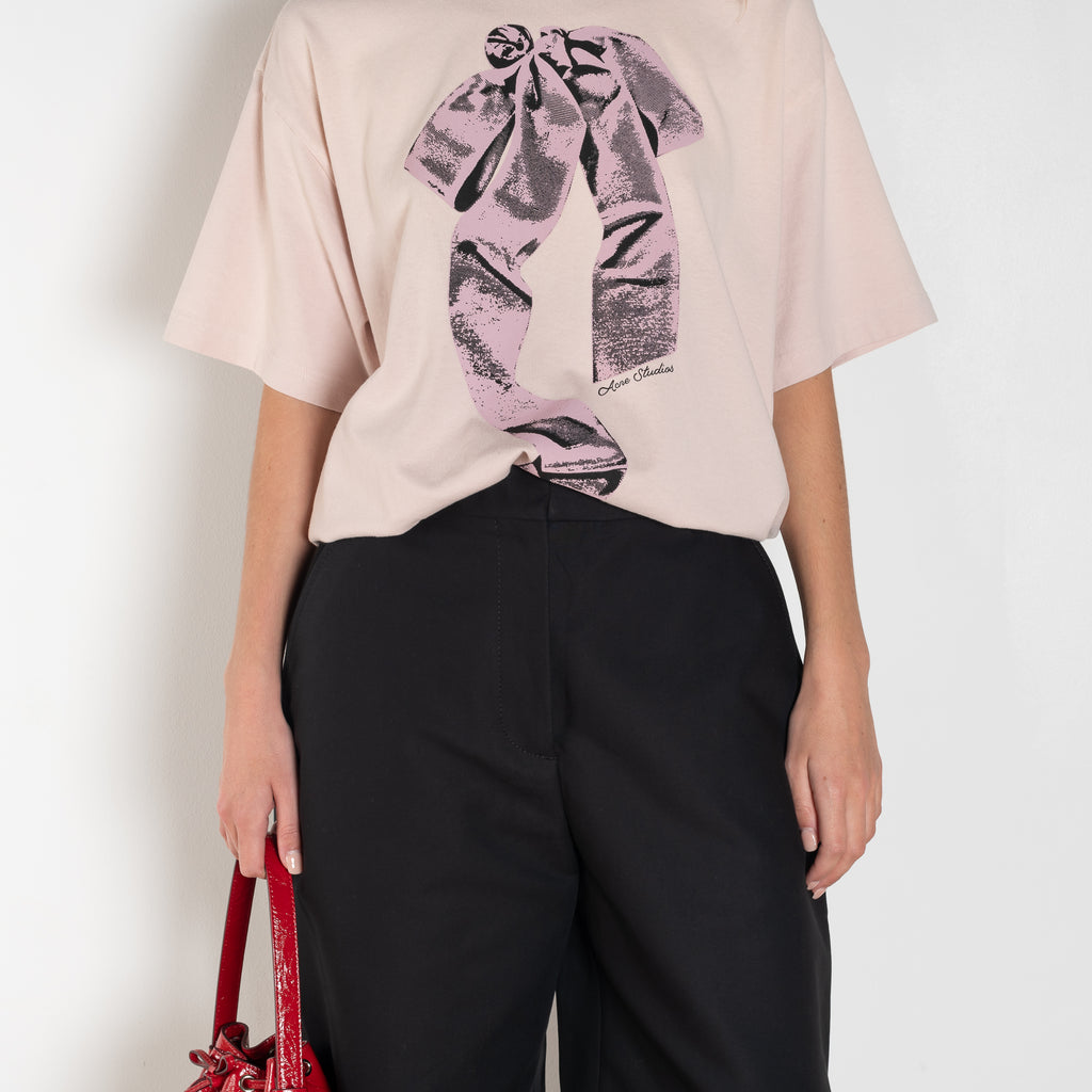 The Tailored Satin Trousers by Acne Studios are crafted from smooth cotton satin woven with a double structure for a refined finish