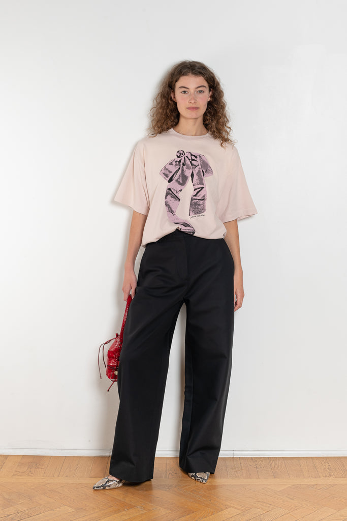 The Tailored Satin Trousers by Acne Studios are crafted from smooth cotton satin woven with a double structure for a refined finish