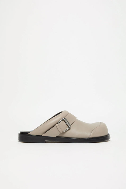 Leather Buckle Shoes