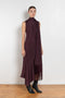acne studios silk tunic dress