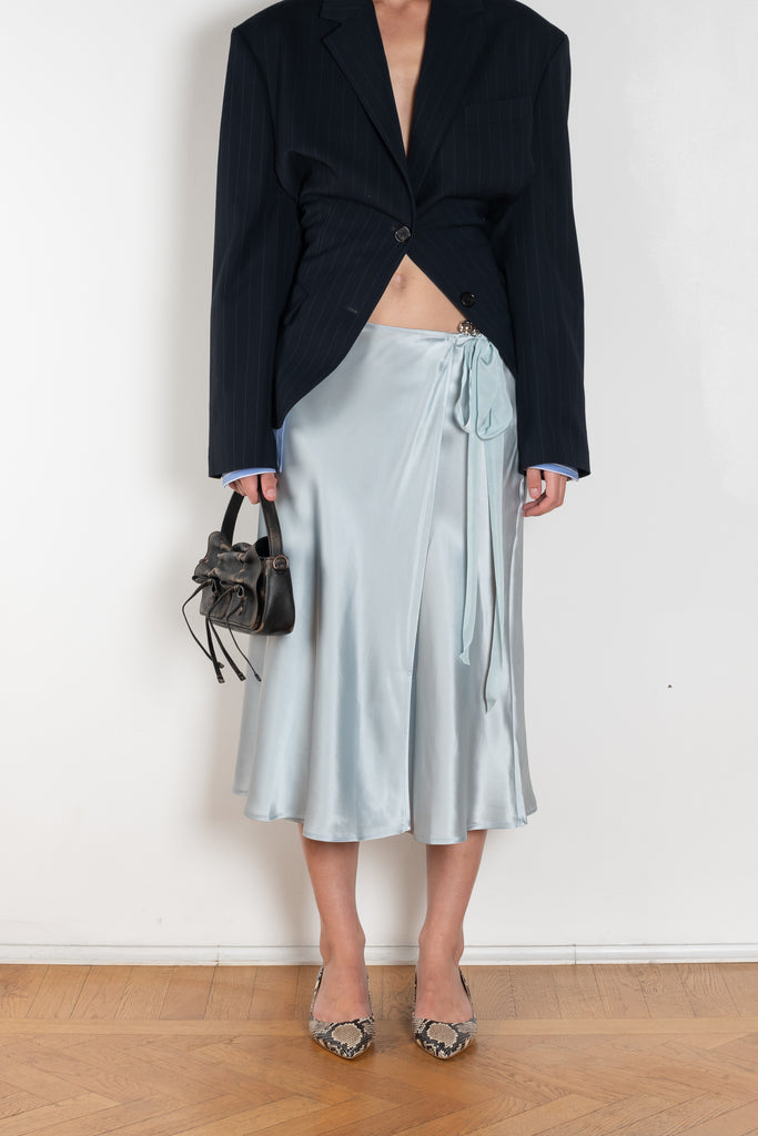 Silk Wrap Skirt