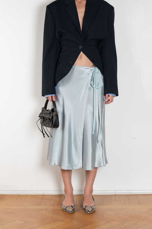 Silk Wrap Skirt