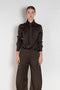 acne studios wool tie shirt