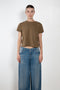 agolde adine shrunken tee