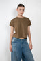 agolde adine shrunken tee