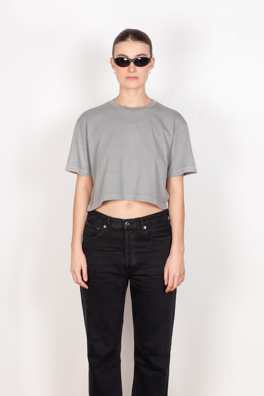 The Anya Tee by Agolde features an easy boxy fit