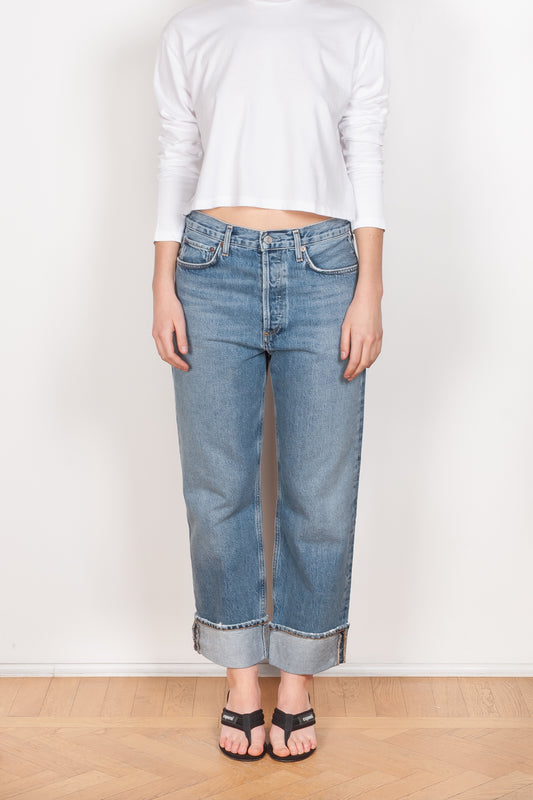 The Fran Jeans by AGOLDE is a relaxed jeans