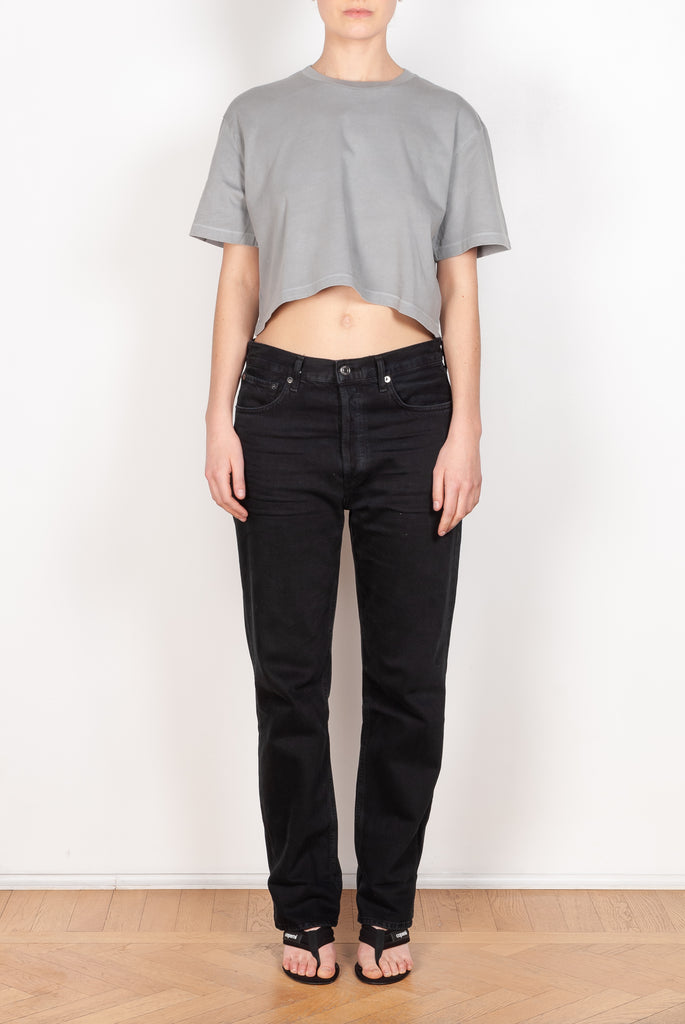The Fran Jeans by AGOLDE with folded edges