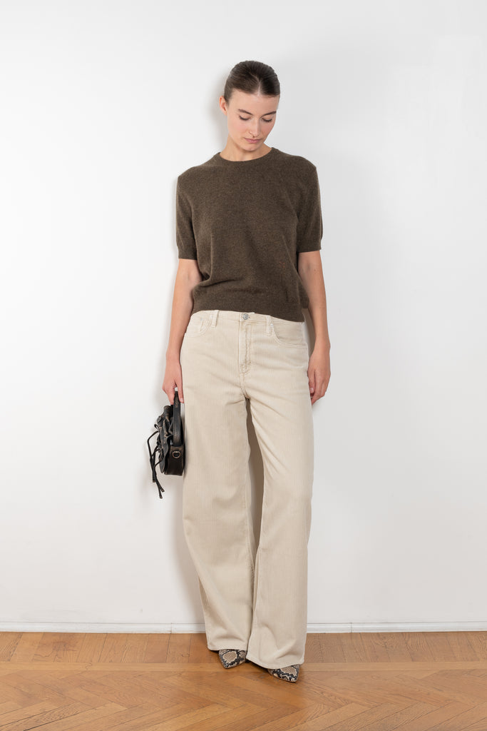 agolde keira jean corduroy rice grass