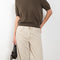 agolde keira jean corduroy rice grass