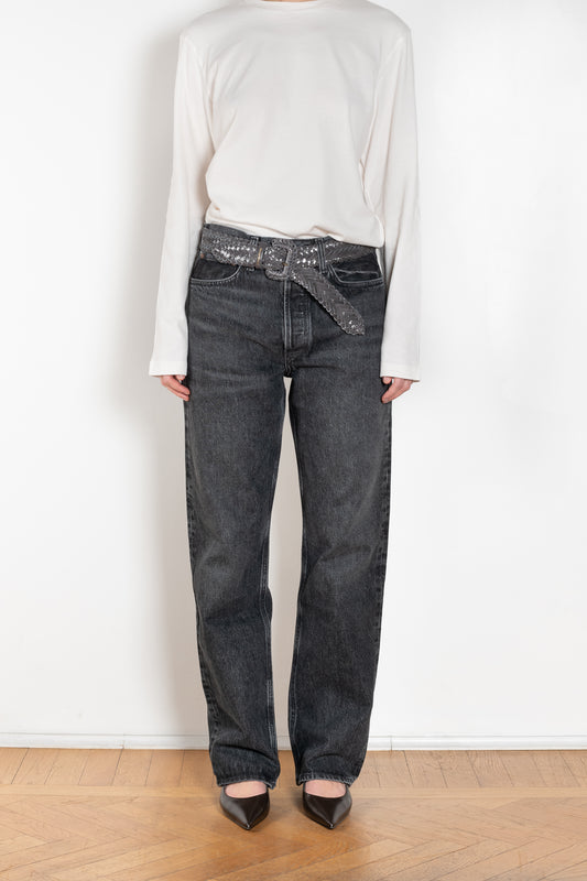 The Kelly Jeans by AGOLDE is a mid waist full length jeans with a straight leg