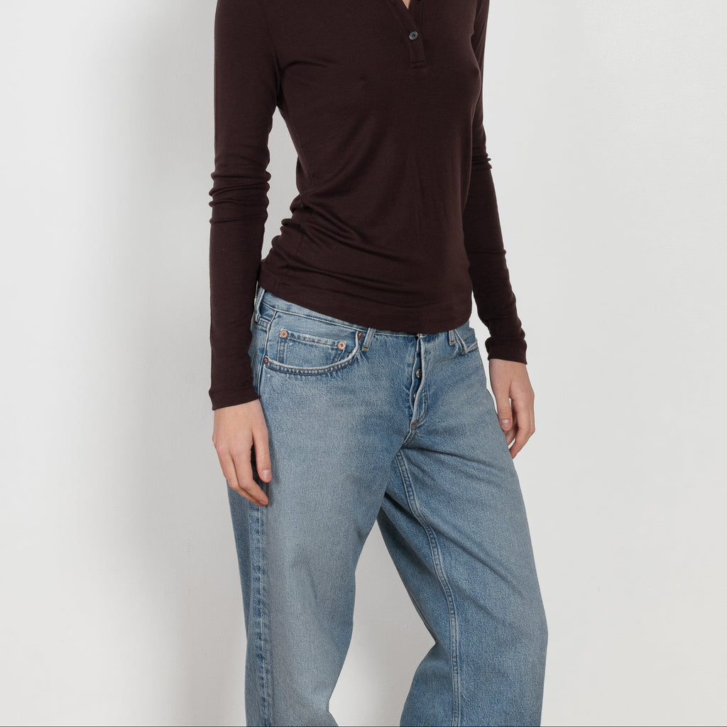 agolde low rise loose