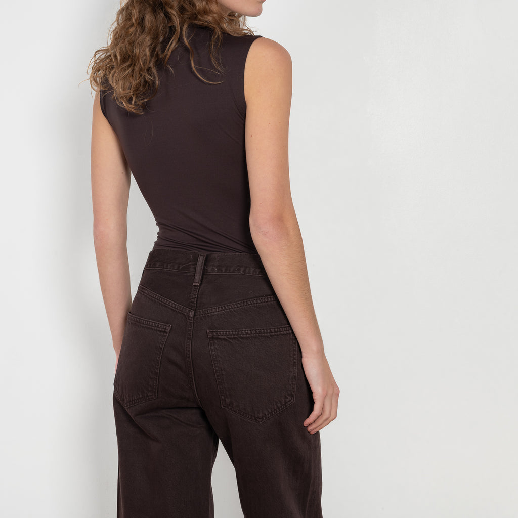 agolde low curve losse sloe berry